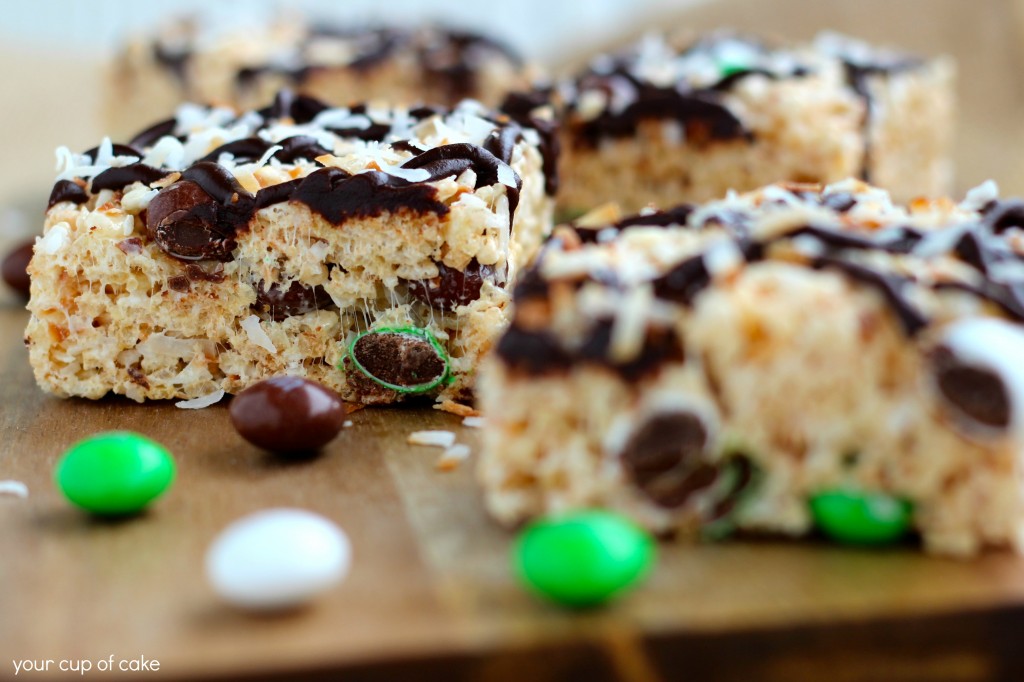 Coconut Rice Crispy Treat Recipe