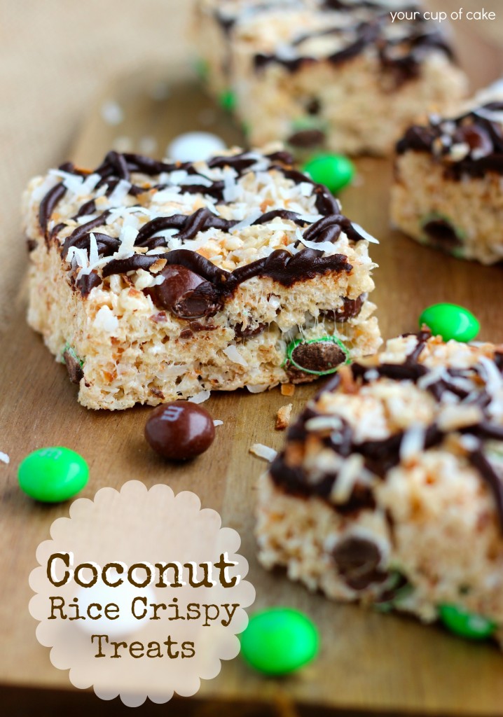 Coconut Rice Crispy Treats