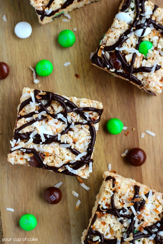 Coconut Rice Krispy Treats