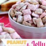 Peanut Butter & Jelly Puppy Chow