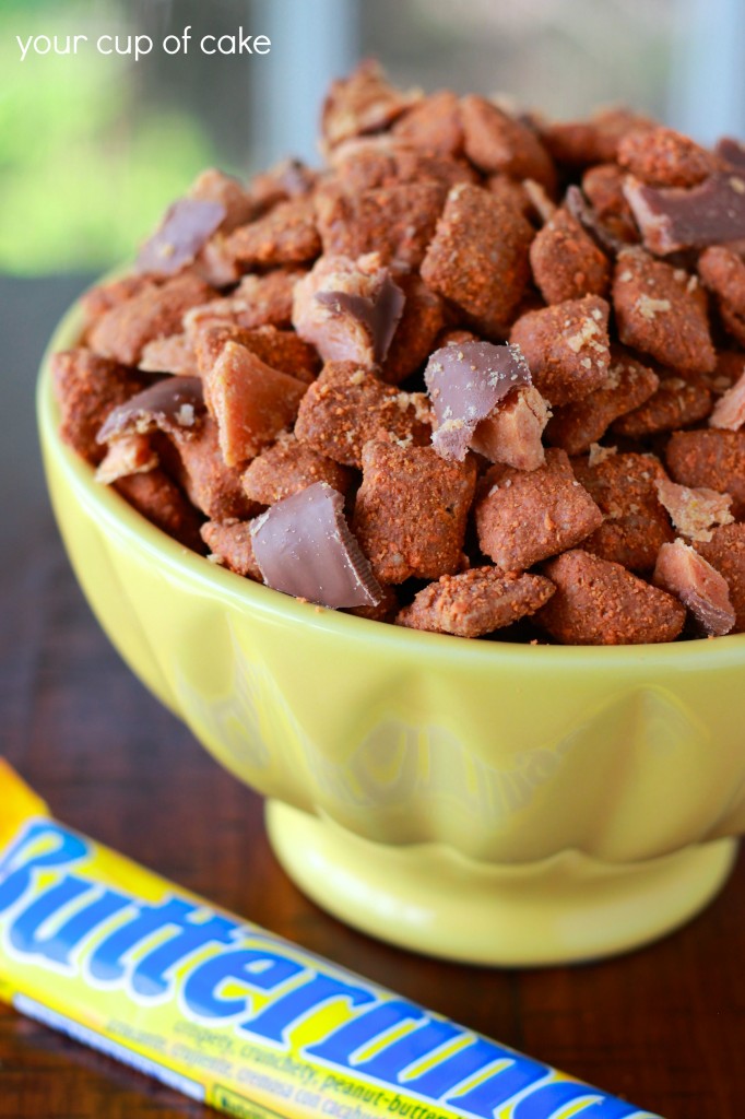 Butterfinger Muddy Buddies