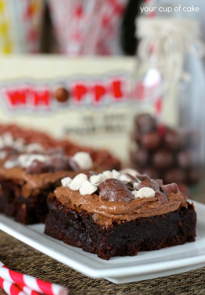 Chocolate Malt Brownie Recipe