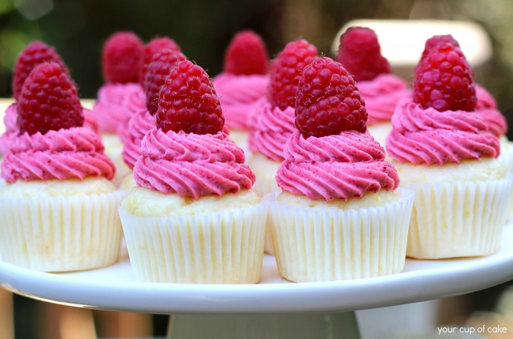 Raspberry Lemonade Cupcakes