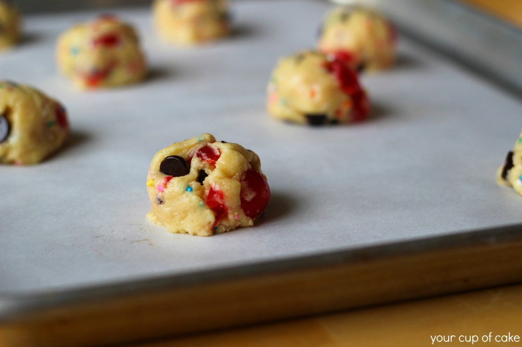 Banana Split Cookie Dough