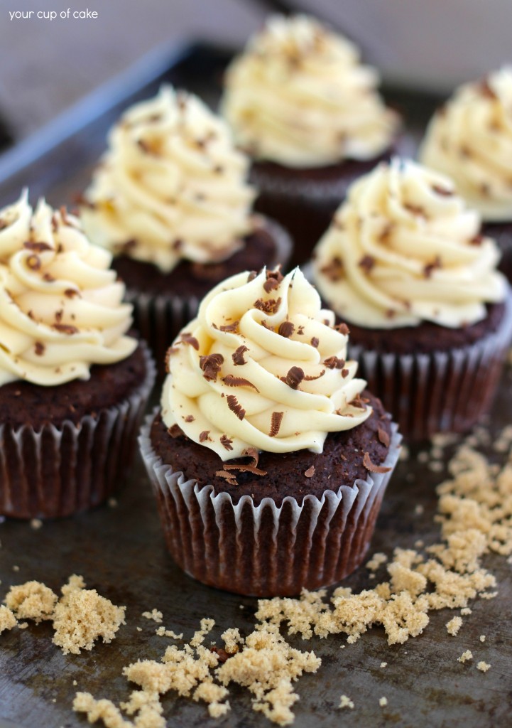 Chocolate Brown Sugar Cupcakes