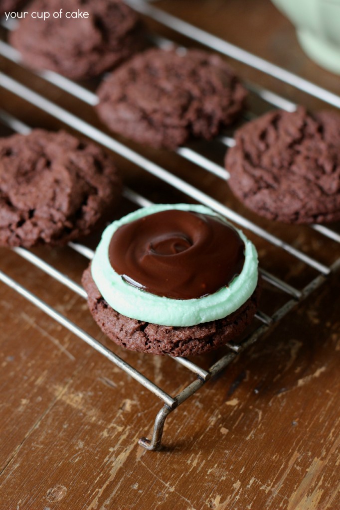 Chocolate Mint Cookies