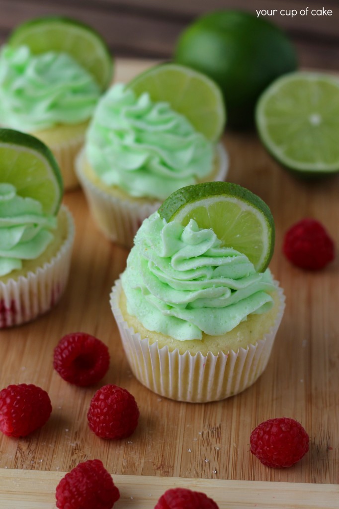 Raspberry Lime Cupcakes