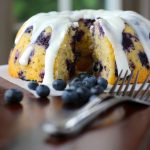 Banana Blueberry Bundt