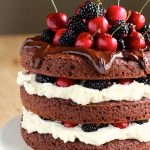 Blackberry Forest Cake