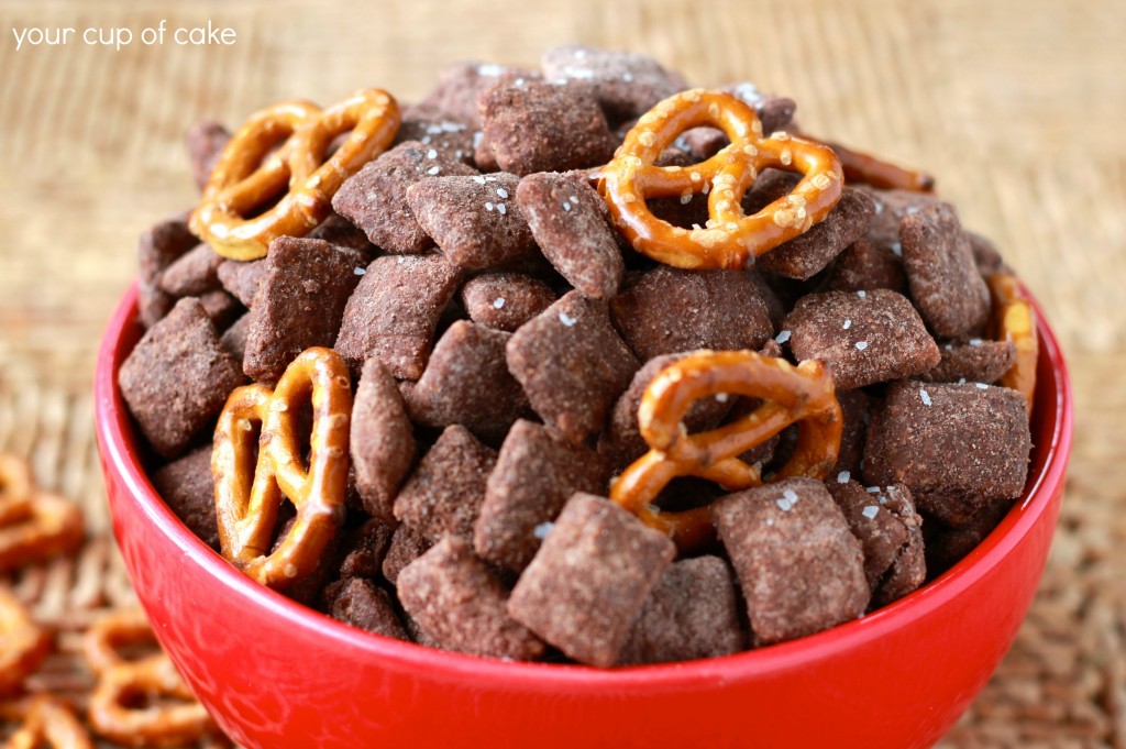 Salted Chocolate Muddy Buddies