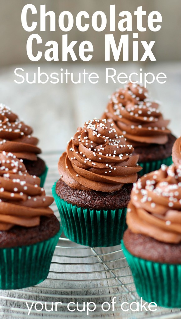 Chocolate Cake Mix substitute