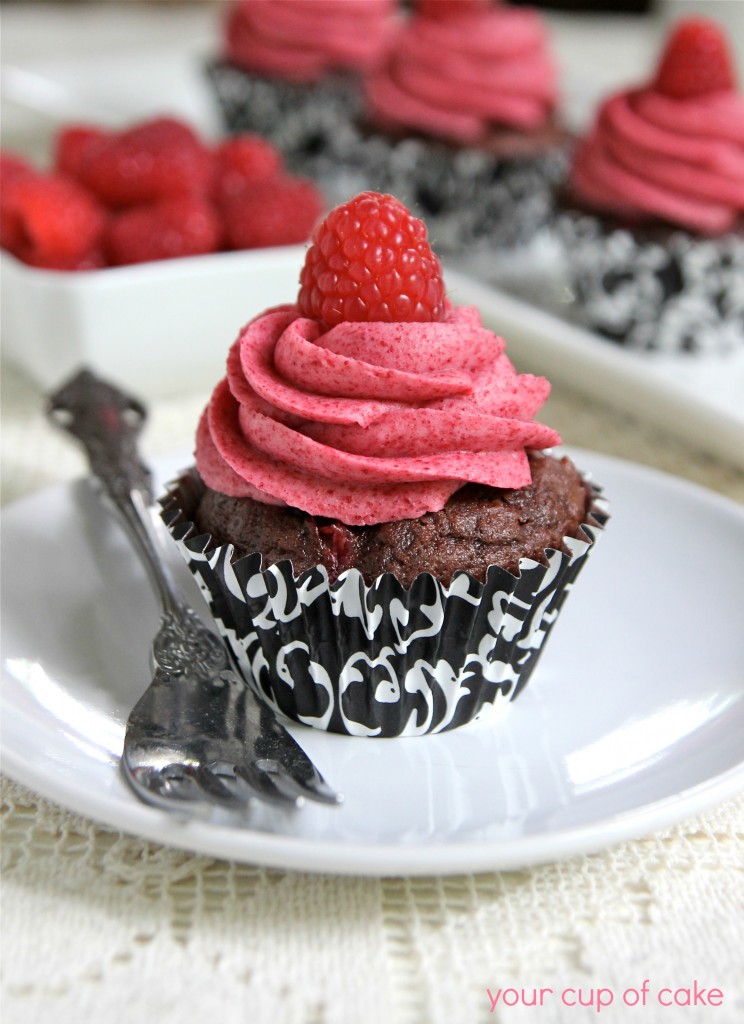 Chocolate Raspberry Cupcake Recipe