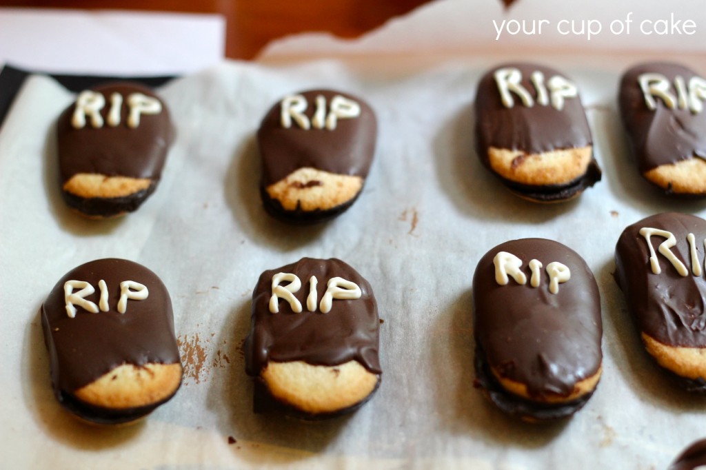 Milano Gravestone cupcakes how to