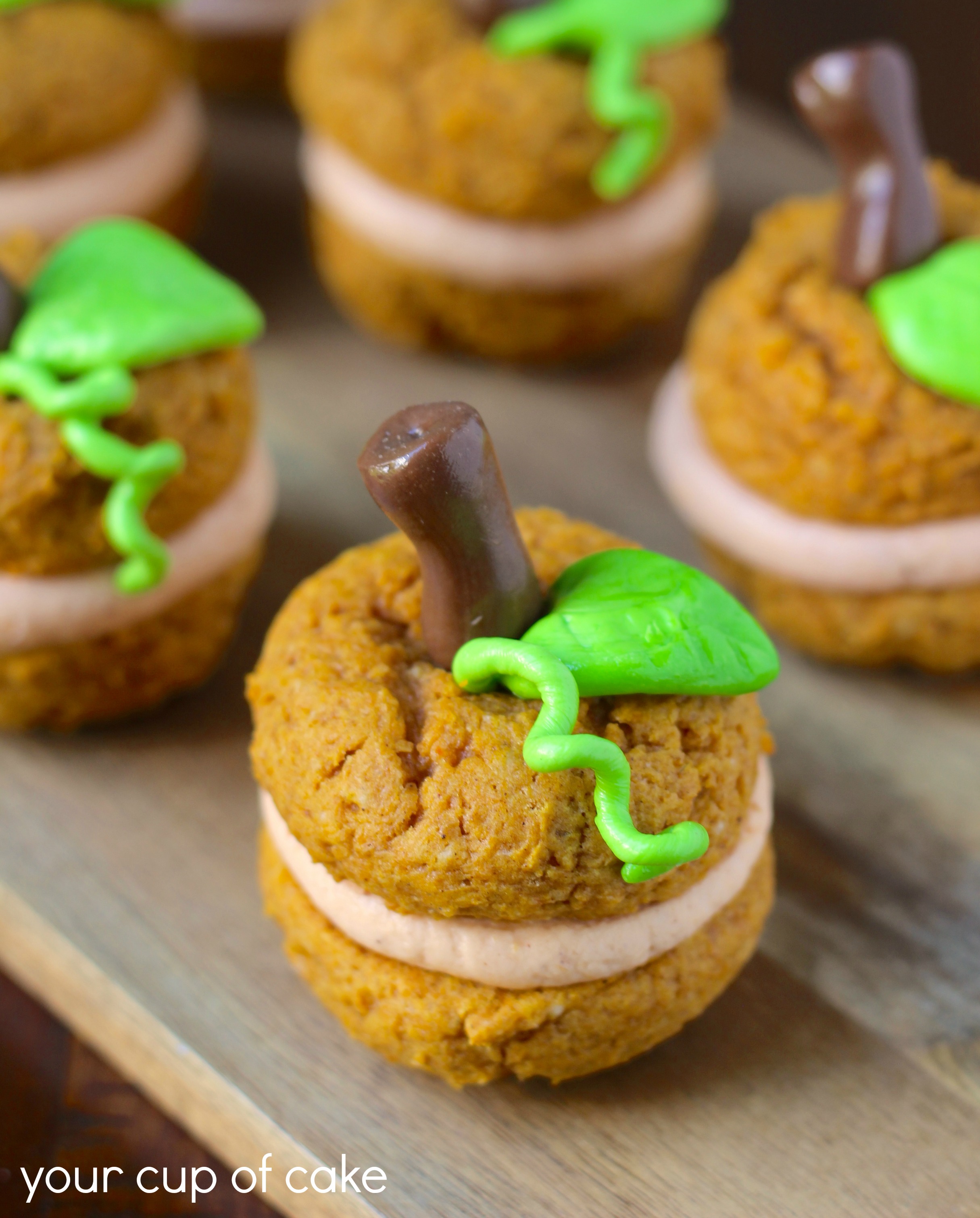 Pumpkin Patch Whoopie Pies - Your Cup of Cake