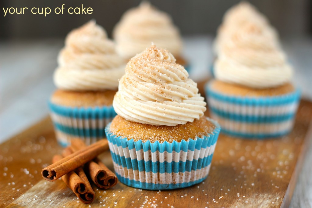 Pumpkin Snickerdoodle Cupcake