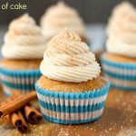 Pumpkin Snickerdoodle Cupcakes