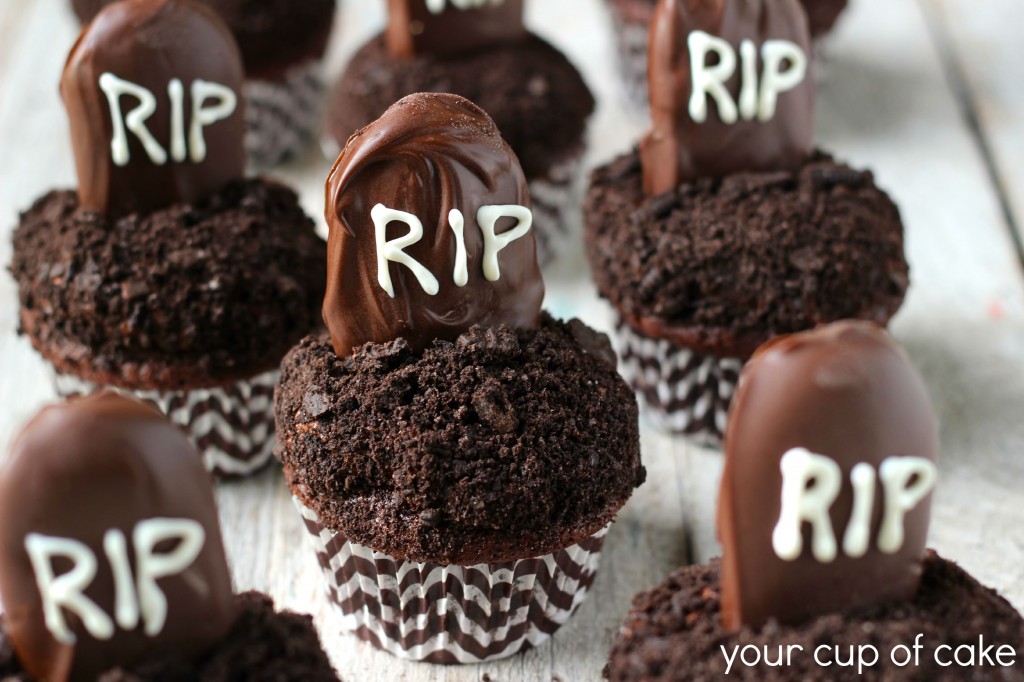 Tombstone cupcakes recipe