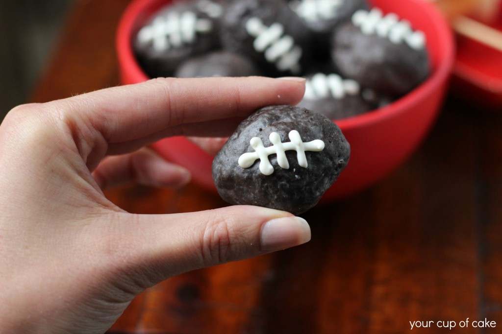 football doughnuts