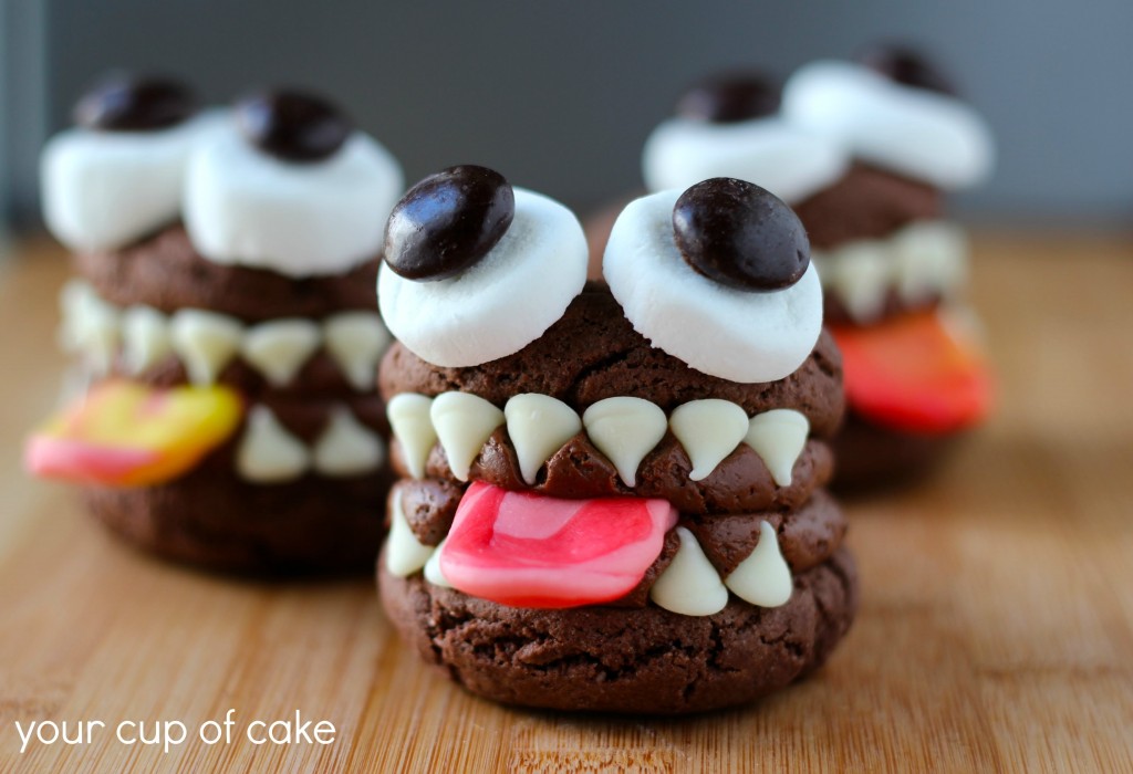 Monster whoopie pie for halloween