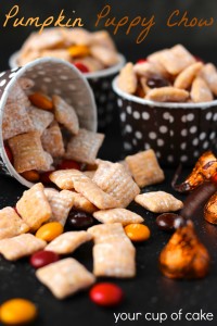 Pumpkin Puppy Chow Recipe