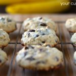 Banana Chocolate Chip Oatmeal Cookies