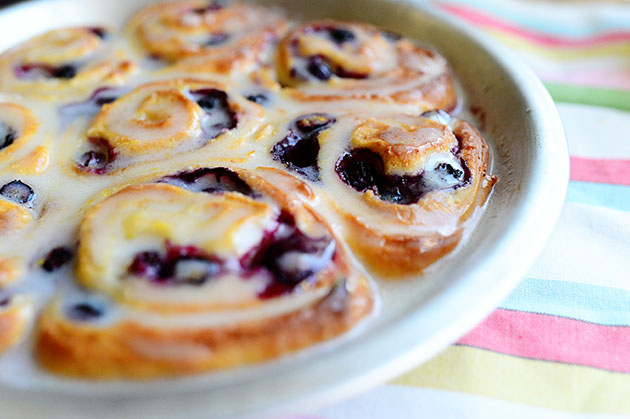 blueberry rolls