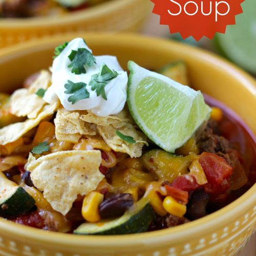 Taco Soup - Your Cup of Cake