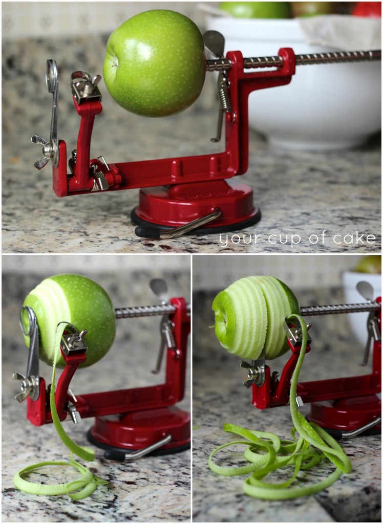 Apple peeler and corer