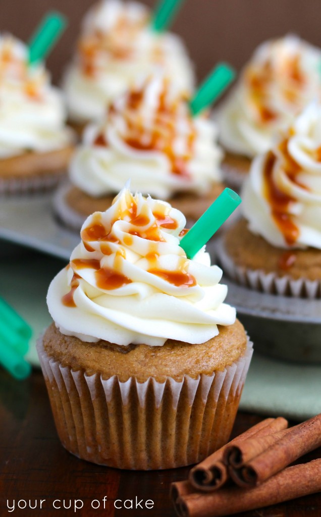 Pumpkin Spice Latte Cupcakes