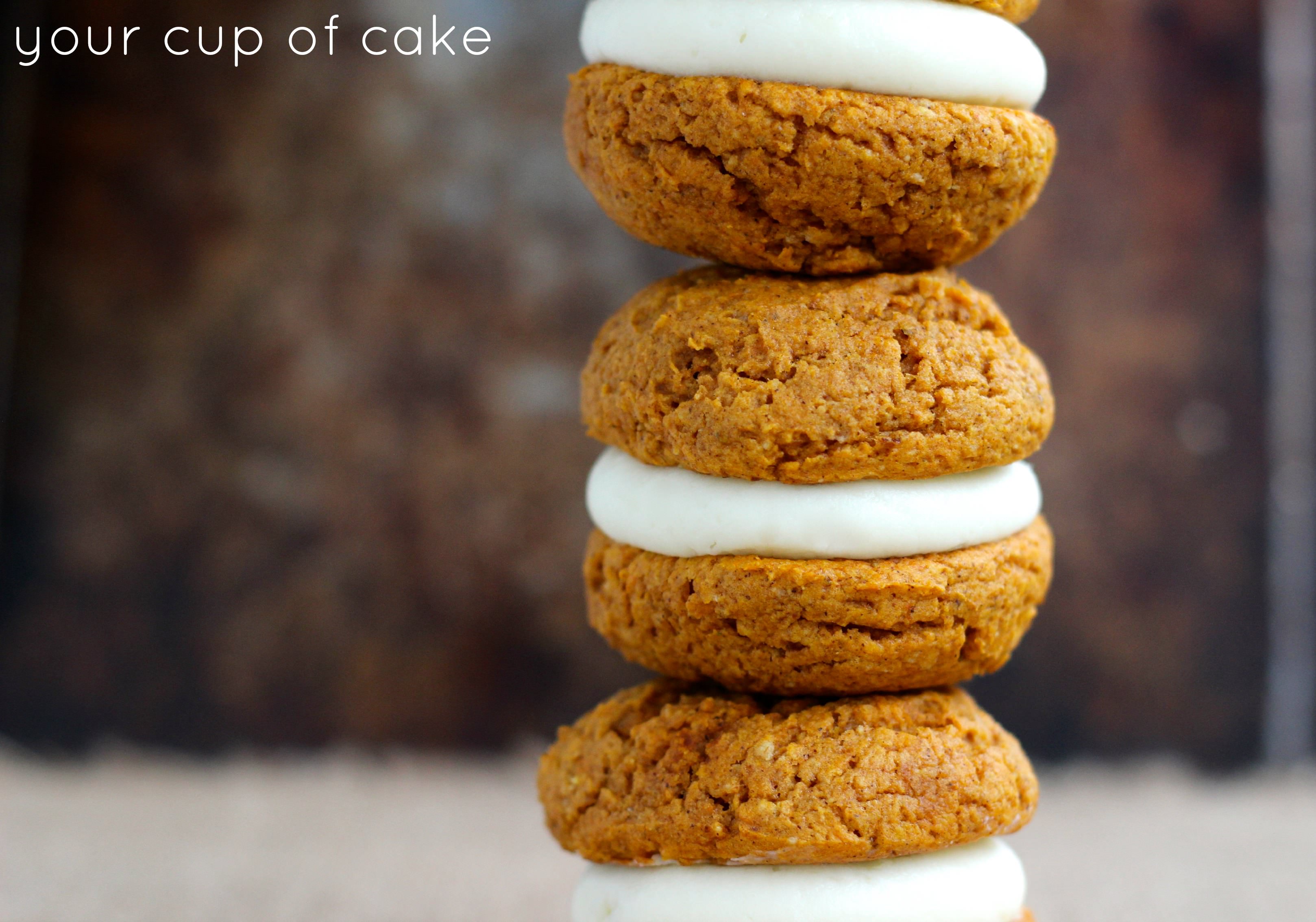 Pumpkin Patch Whoopie Pies - Your Cup of Cake