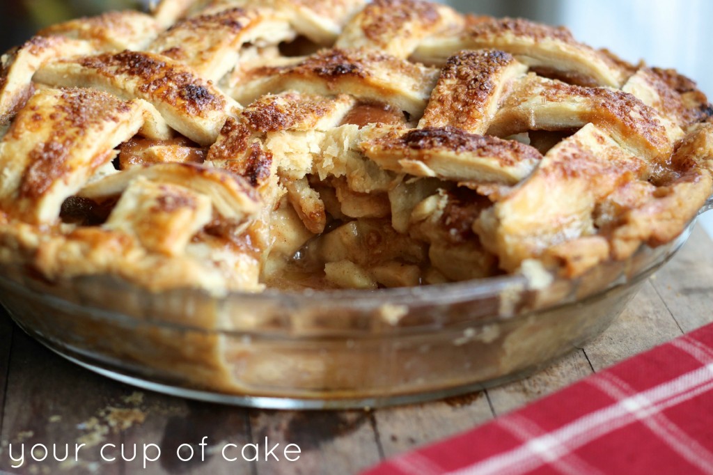 caramel apple pie recipe