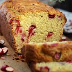 Eggnog Cranberry Bread