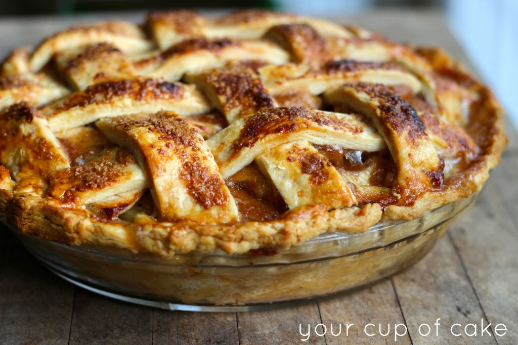 egg wash your apple pie