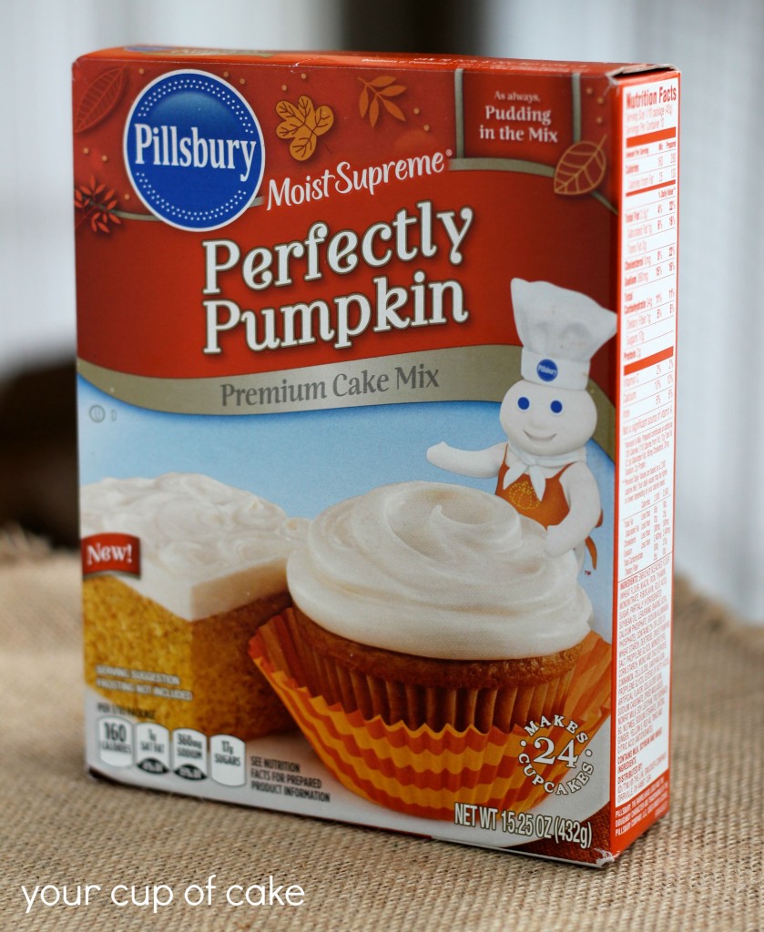 pillsbury pumpkin cake mix