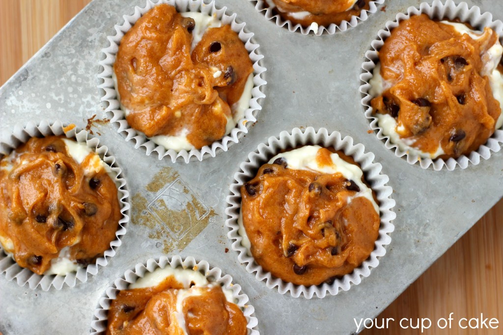 pumpkin cream cheese muffins