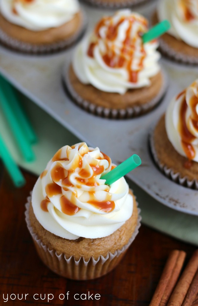 pumpkin latte cupcake recipe