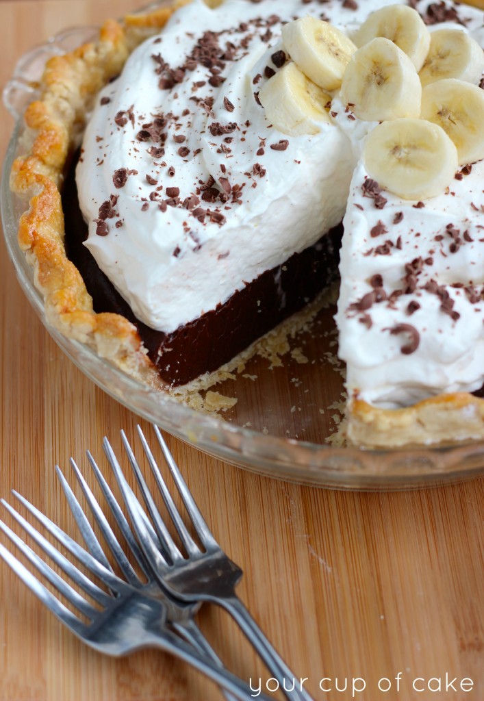 Banana Chocolate Pie