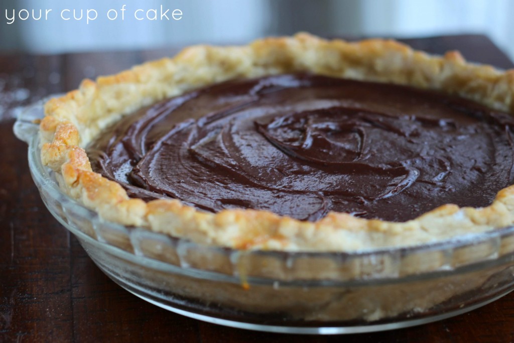 Banana Chocolate Pudding Pie