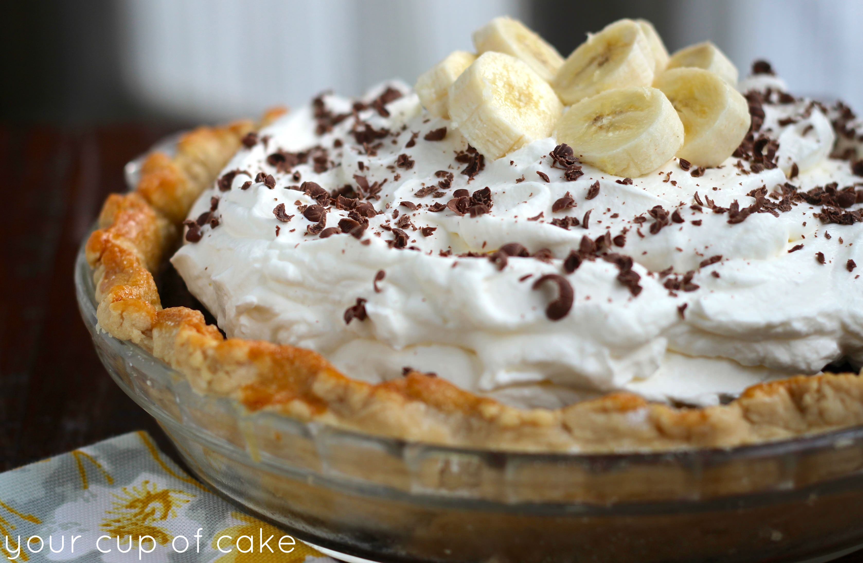 banana cream pie with pudding banana cream pie with pudding