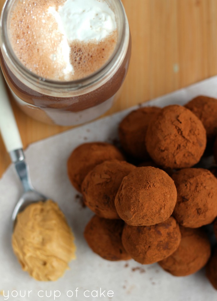 Peanut Butter Hot Chocolate Truffle