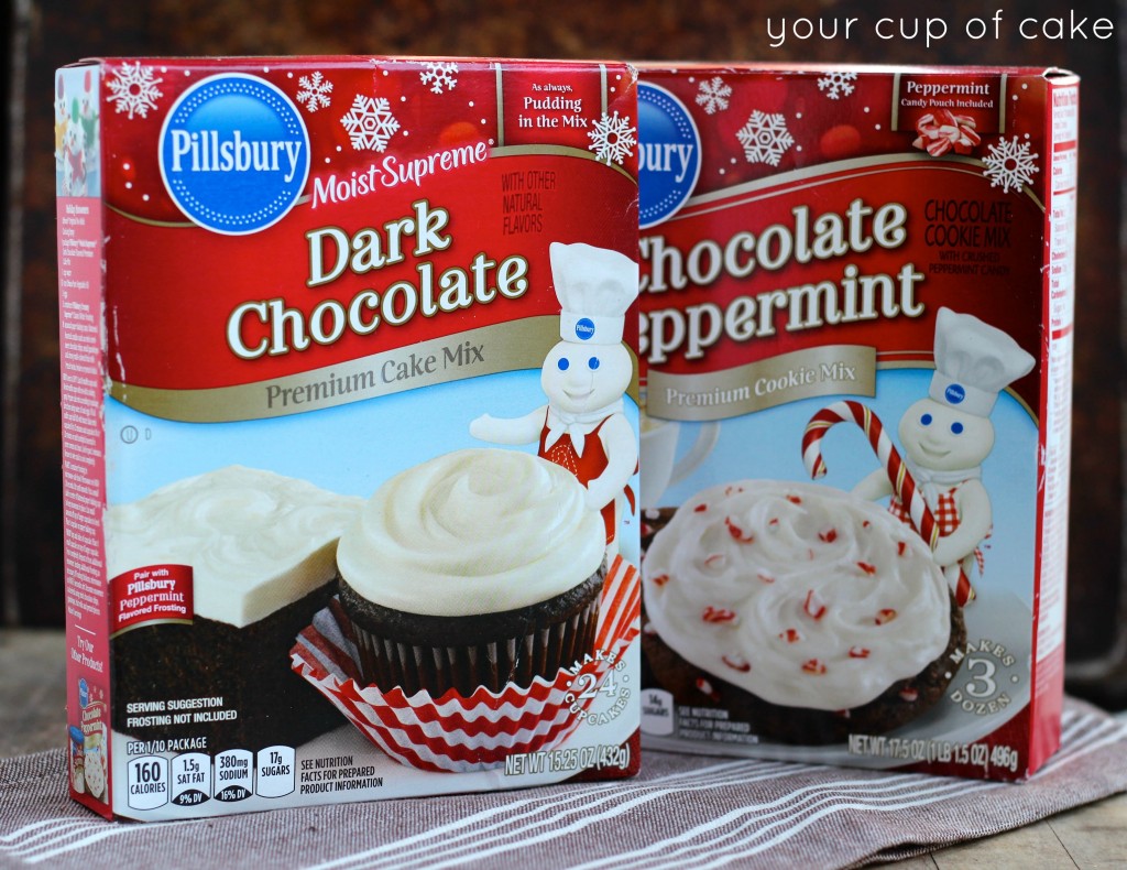 Pillsbury dark chocolate cake mix