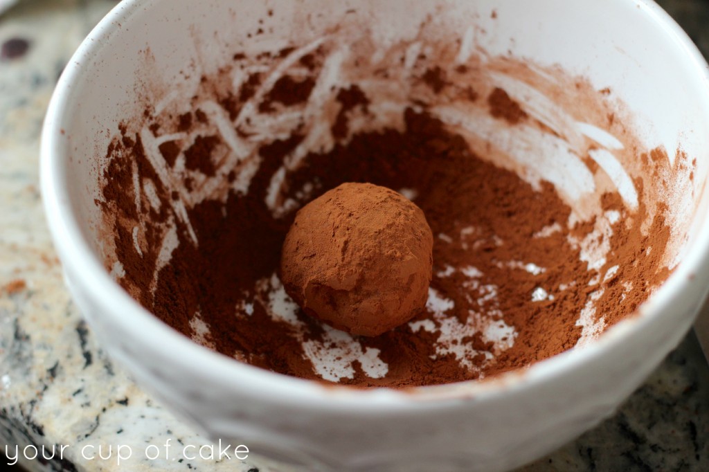 easy hot chocolate truffles
