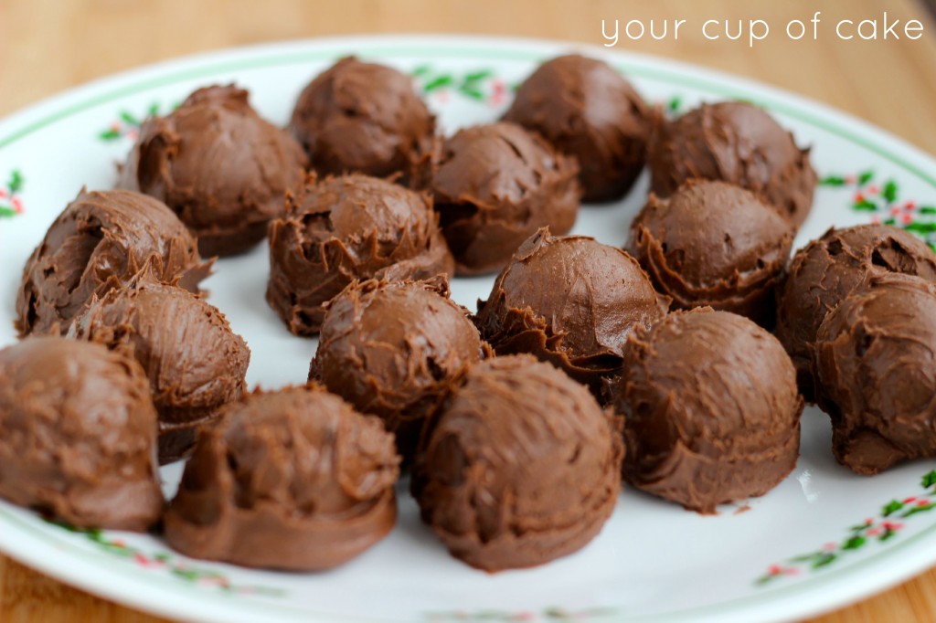 hot chocolate truffles
