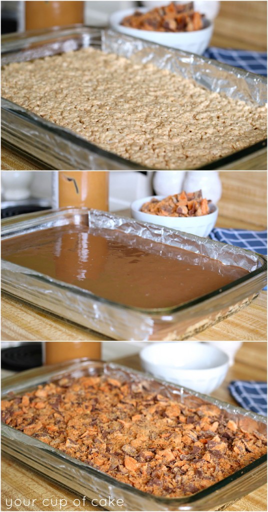 Butterfinger Rice Crispy Treat Recipe
