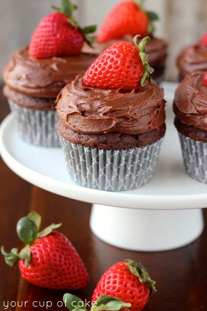 Chocolate Sour Cream Cupcake Frosting