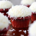 Coconut Red Velvet Cupcakes