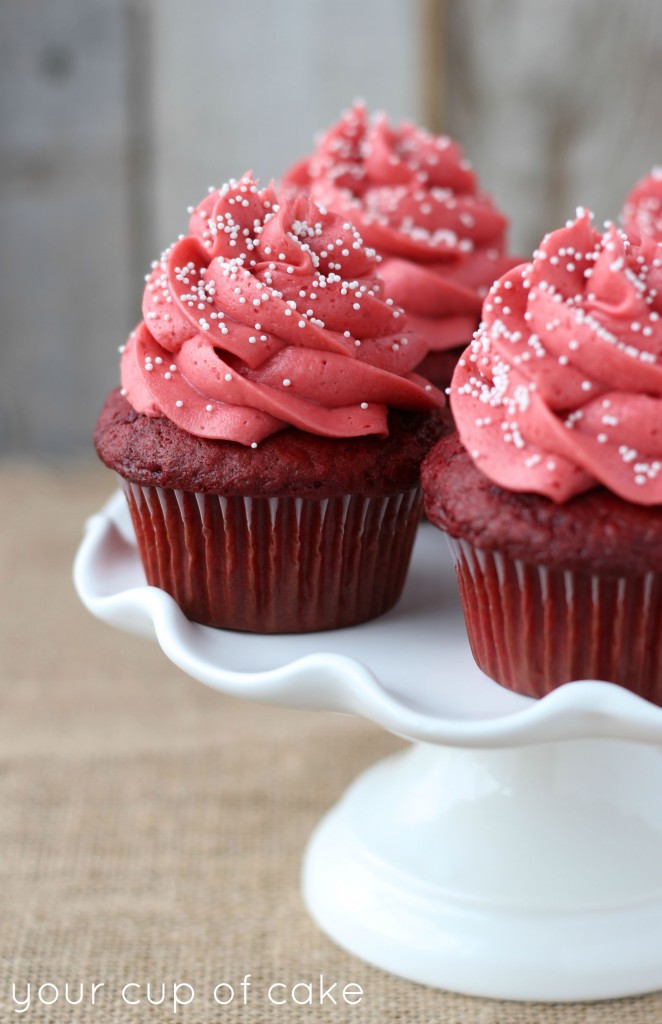 Double Red Velvet Cupcake Recipe