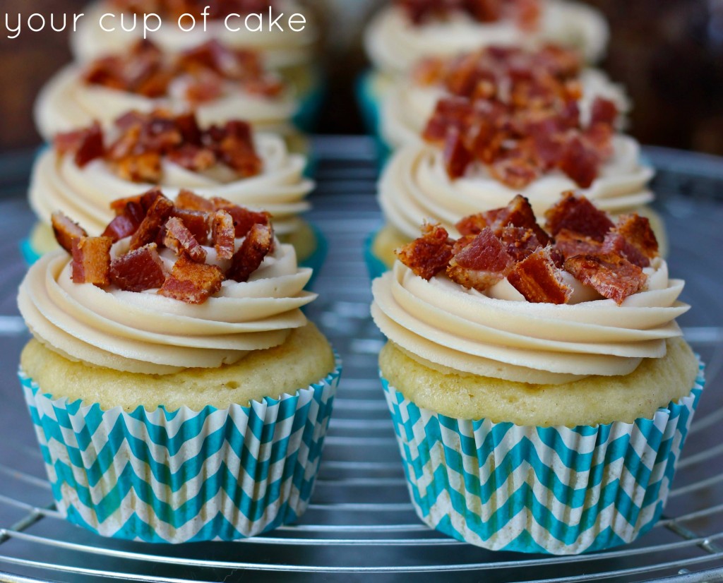 Maple Bacon Cupcakes