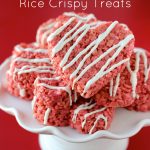 Red Velvet Rice Crispy Treats