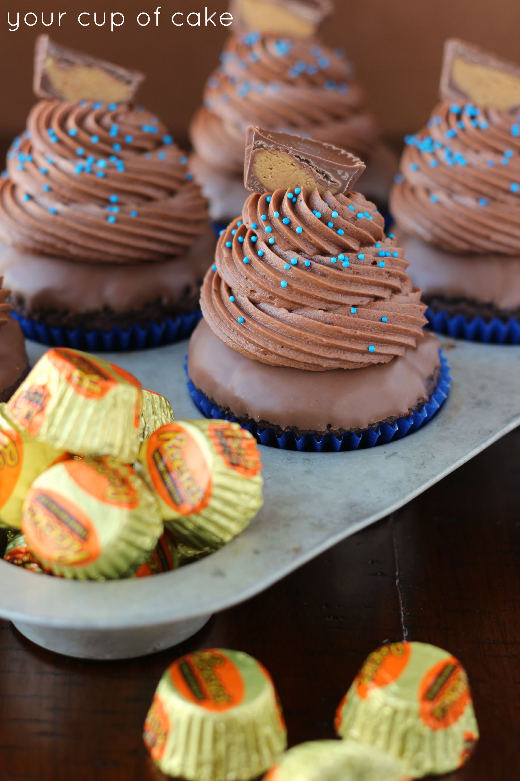 Reese S Peanut Butter Cupcakes Your Cup Of Cake